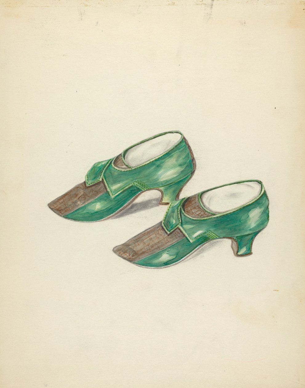 Sapatos de Mulher, c. 1940. de Margaret Concha