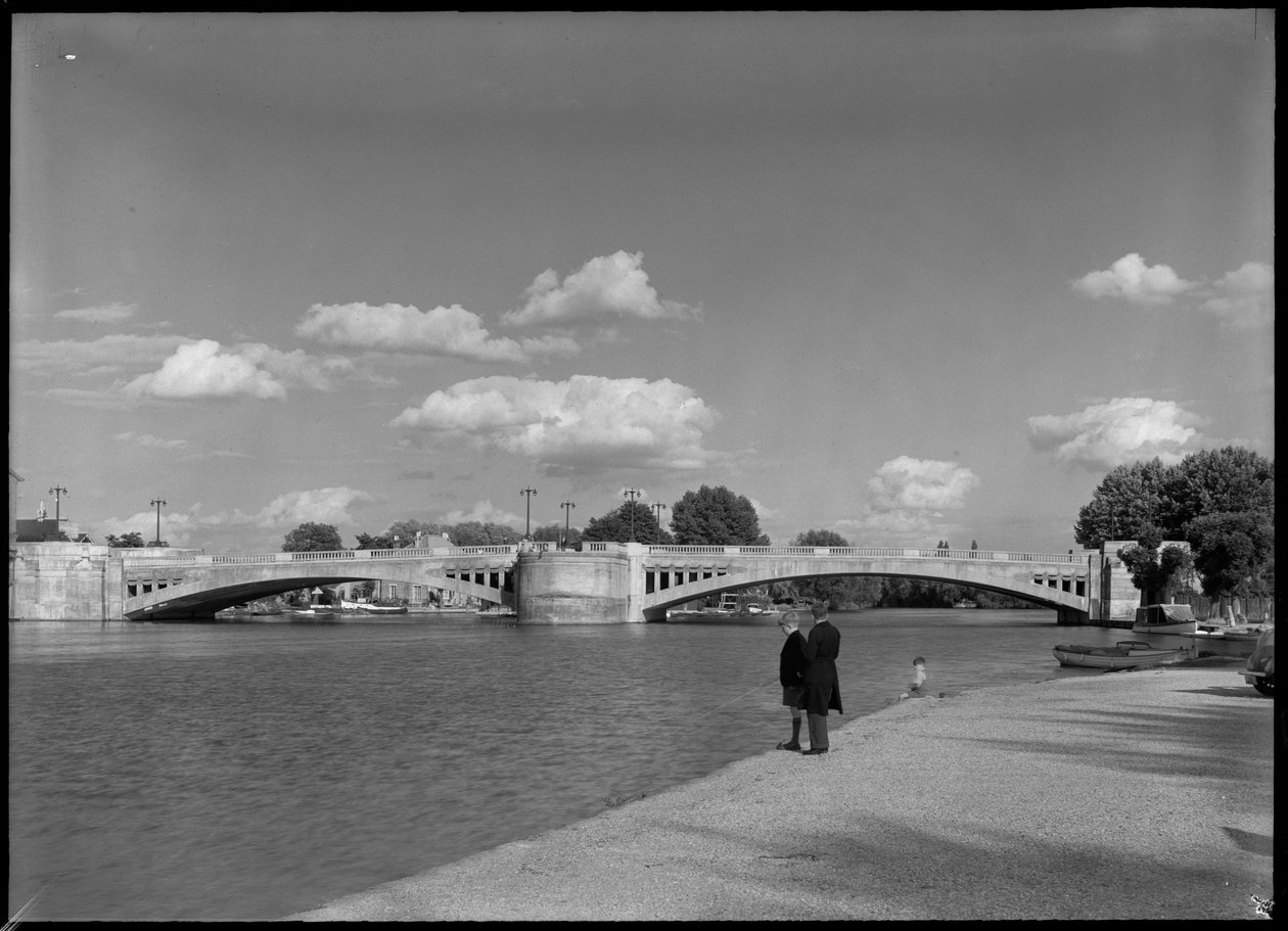 Vista da ponte a partir de oeste de Margaret Florence Harker