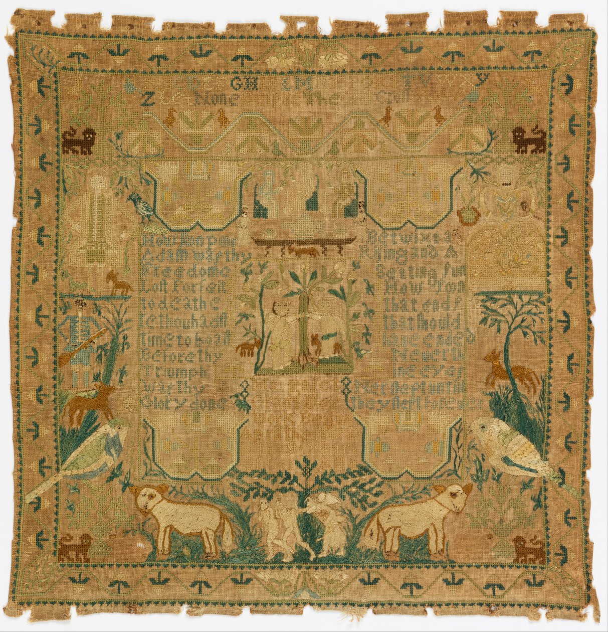 Sampler de Margaret Grant