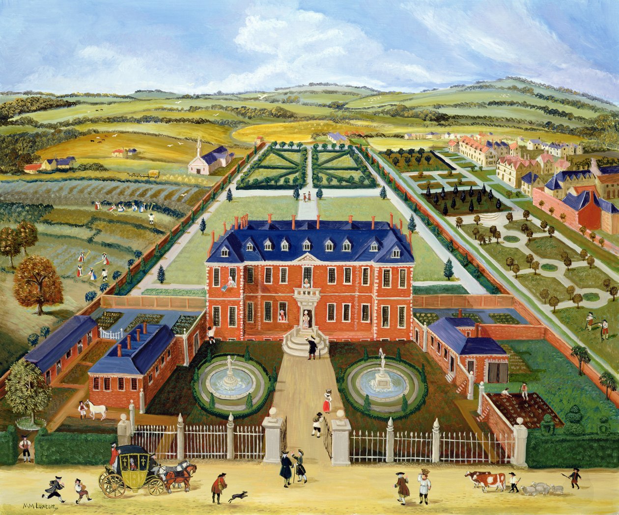 Burlington House, Londres de Margaret Loxton