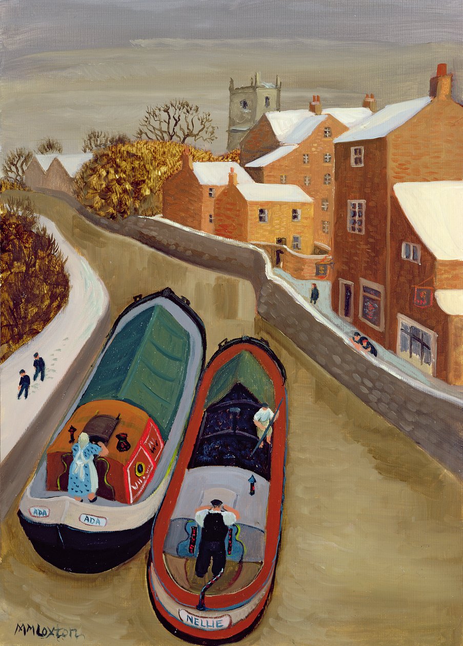 Barcos estreitos de Margaret Loxton