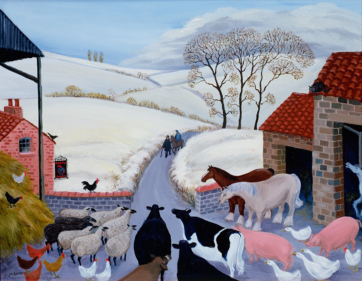 Não há lugar na estalagem de Margaret Loxton