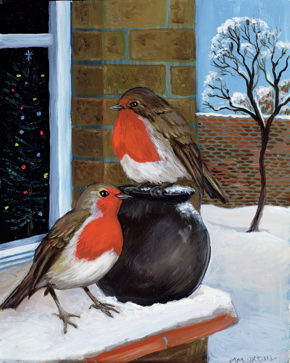 Robins na neve de Margaret Loxton