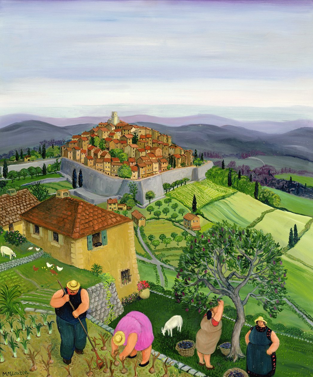 St. Paul de Vence de Margaret Loxton