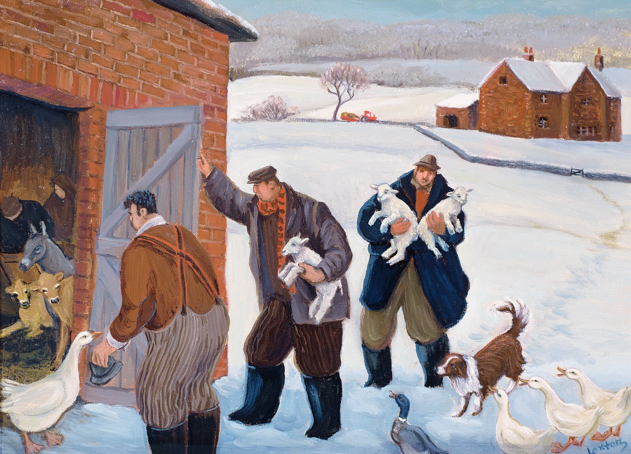 Os três pastores de Margaret Loxton
