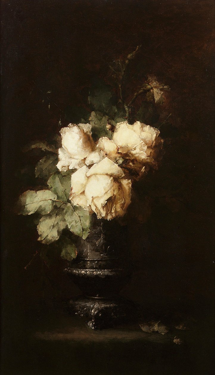 Margaret Roosenboom - Rosas brancas de Margaretha Roosenboom