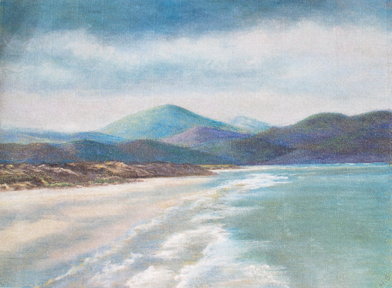 Irlanda do Sul, 1998 (pastel) de Margo Starkey