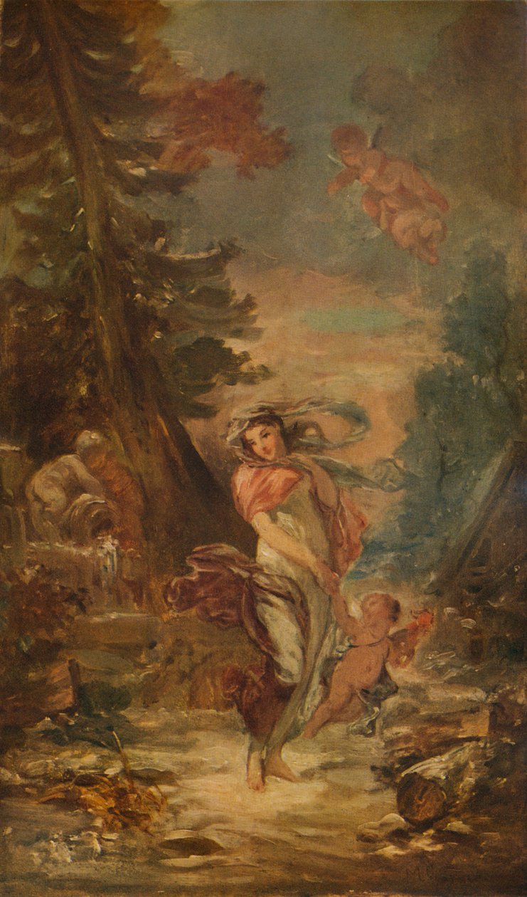Inverno, c1802, 1938 de Marguerite Gerard