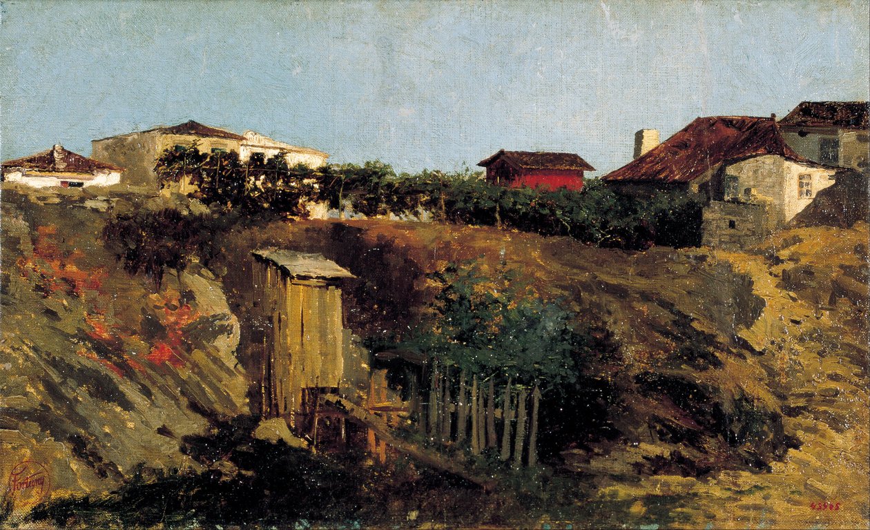 Paisagem Portici de Marià Fortuny