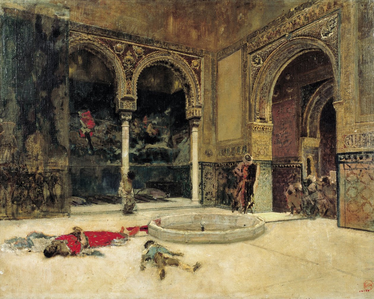 O assassinato dos Abencerrajes de Marià Fortuny