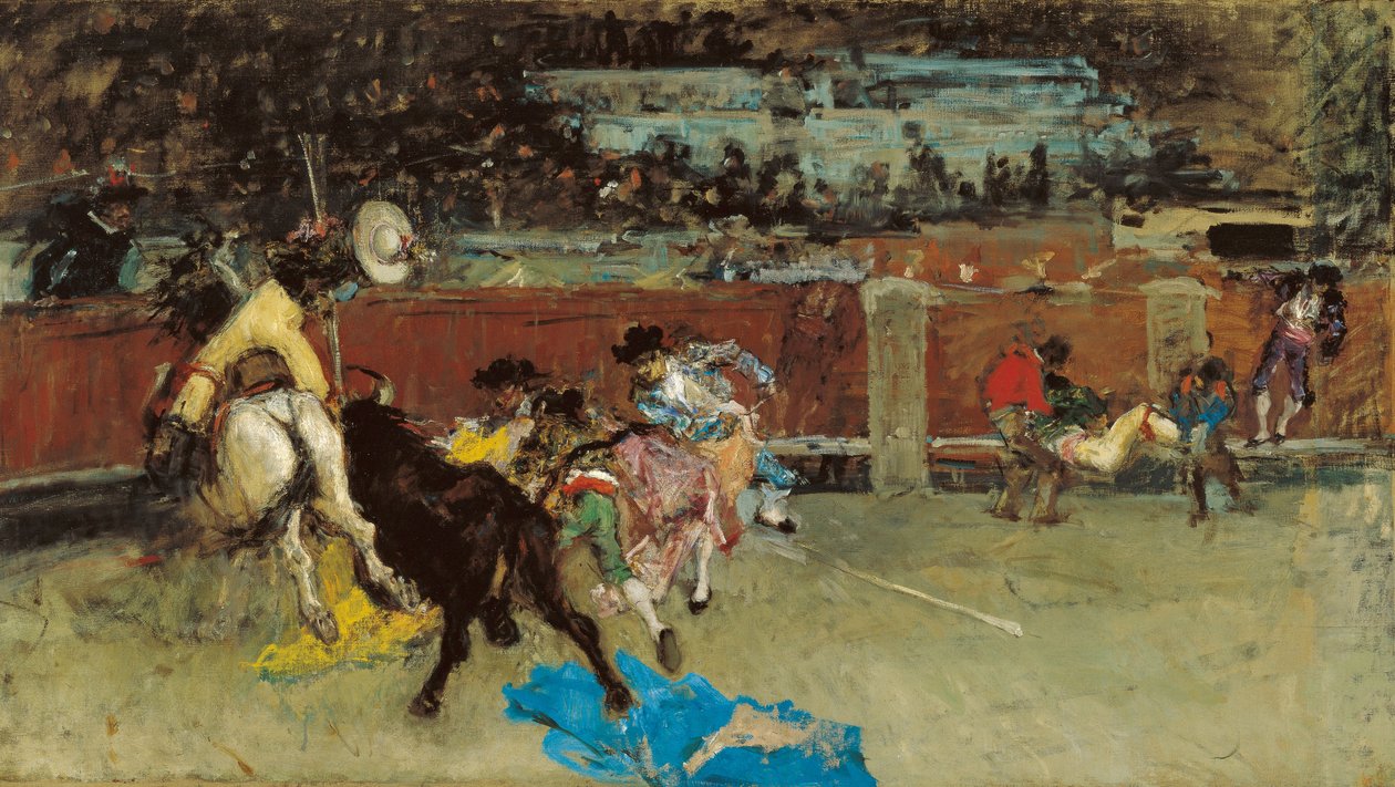 Tourada. Picador Ferido de Marià Fortuny