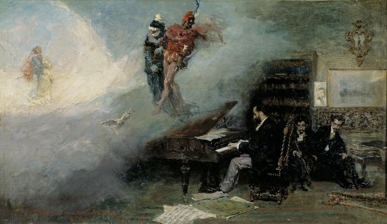 Fantasia em Fausto Fantasia em Fausto, 1866 de Marià Fortuny