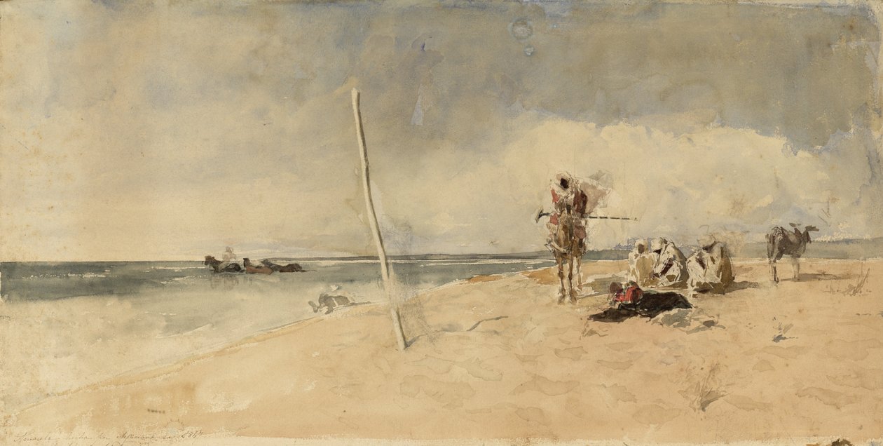 Praia africana de Marià Fortuny Marsal
