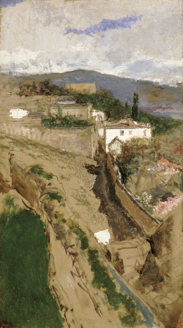Paisagem de Granada de Marià Fortuny Marsal