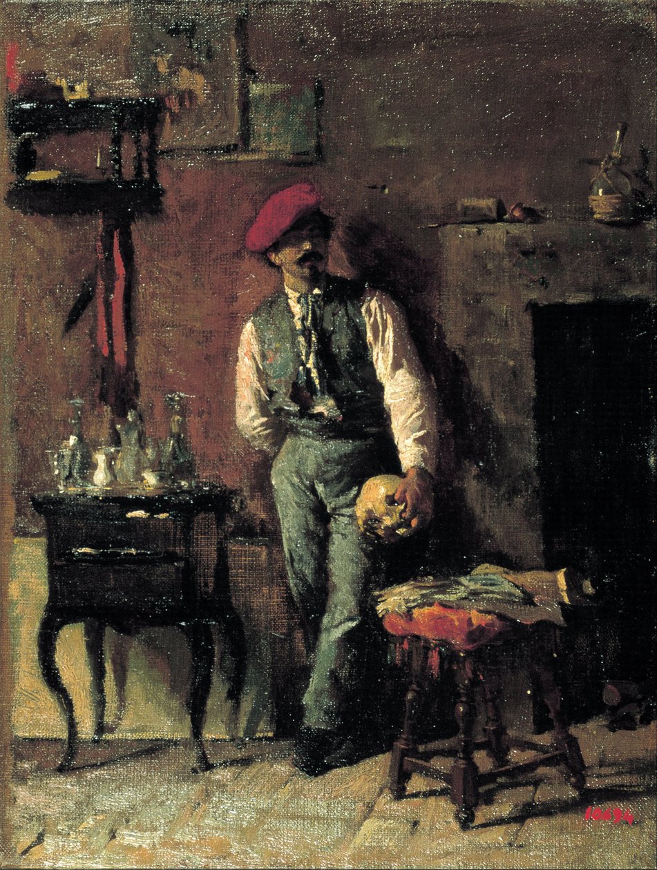 Retrato do escultor Jerónimo Suñol de Marià Fortuny Marsal