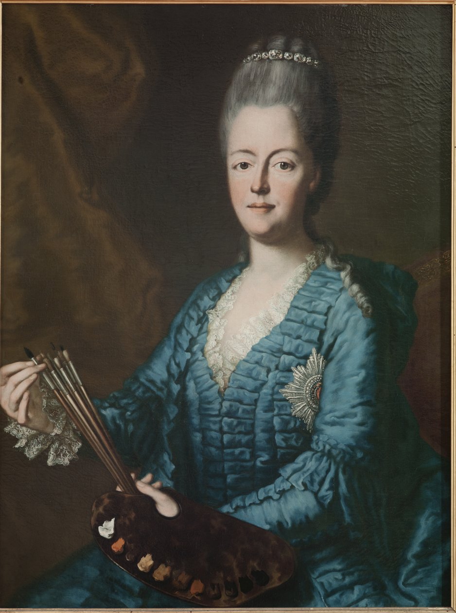 Auto-Retrato, 1772 de Maria Antonia Walpurgis Symphorosa