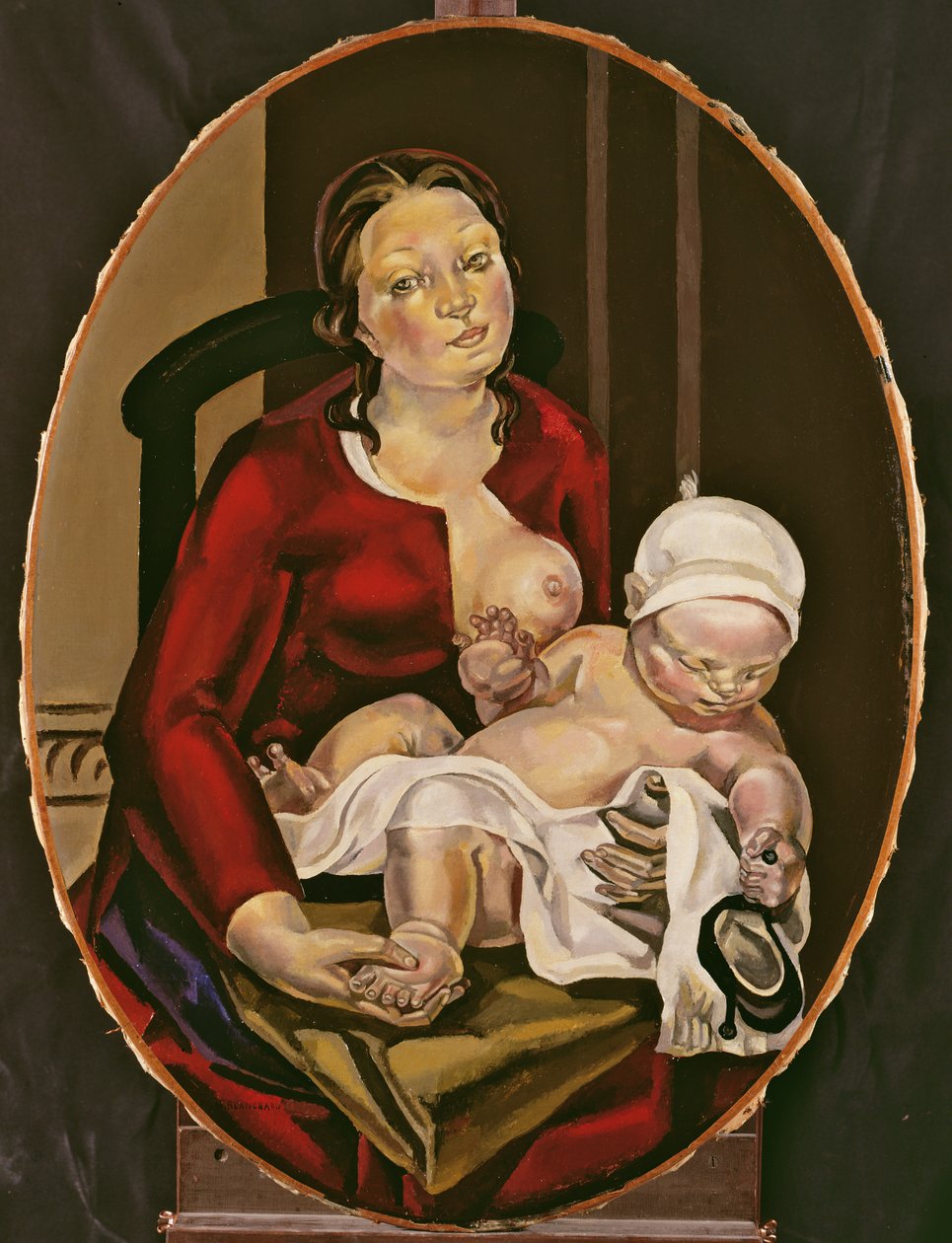 Mãe e Filho, c.1922 de Maria Blanchard