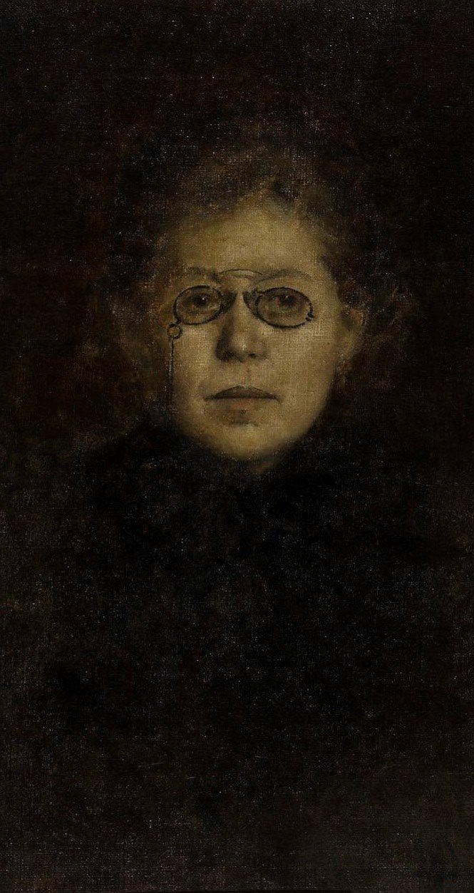 Retrato de Maria Konopnicka. de Maria Dulebianka