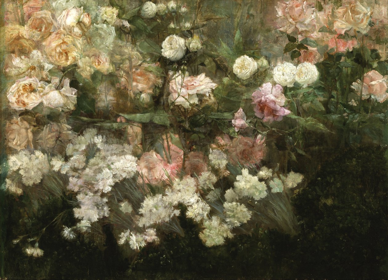 Jardim em maio de Maria Oakey Dewing