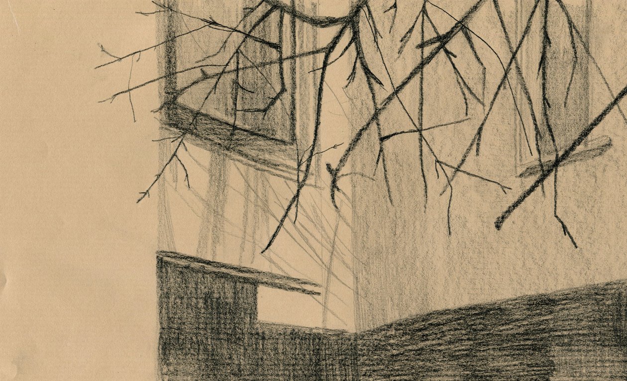 Paisagem de inverno, 2020 de Maria Basea