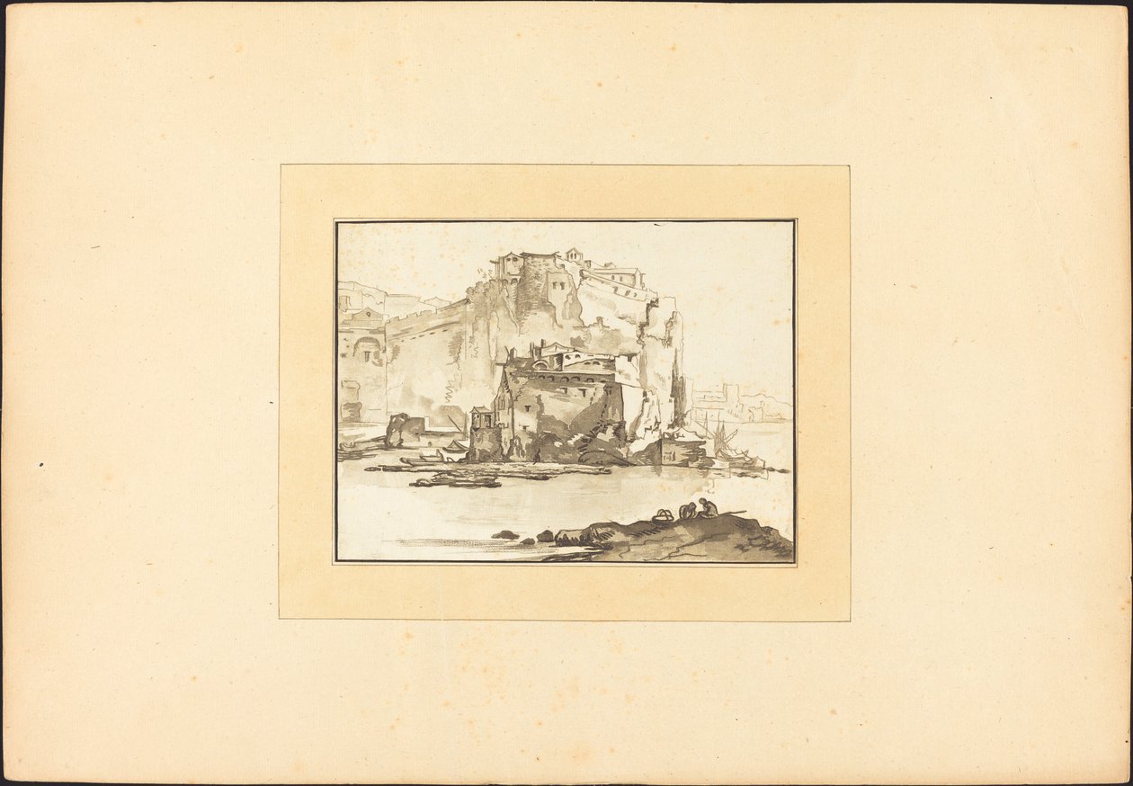 Mar Mediterrâneo de Maria Catharina Prestel after Thomas Wyck