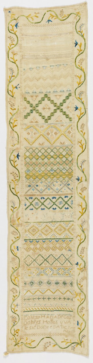 Sampler de Maria De Cos