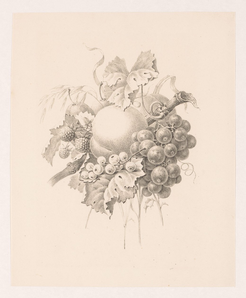 Composição de frutas de Maria Geertruida de Goeje Barbiers (attributed to)
