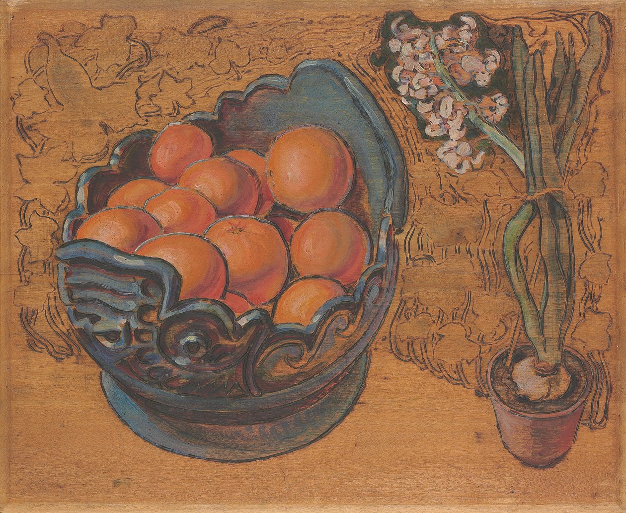 Laranjas, 1895 de Maria Iakunchikova