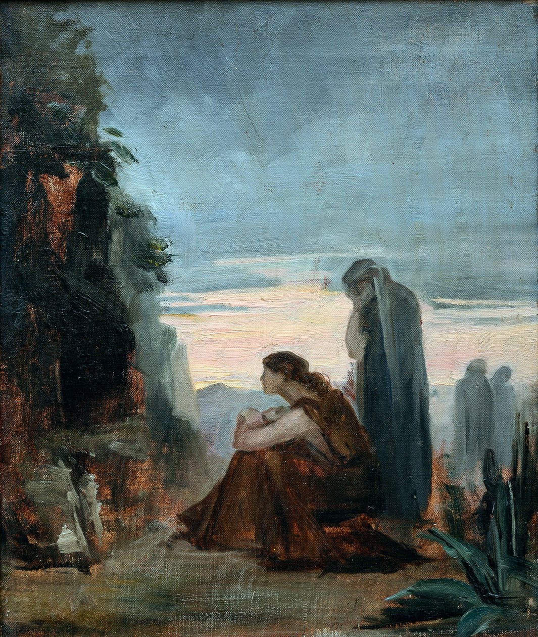 Les Myrrhophores - The Myrrhbearers par Marie Bashkirtseff - Bashkirtseva, Maria Konstantinovna (1860-1884) de Maria Konstantinova Bashkirtseva