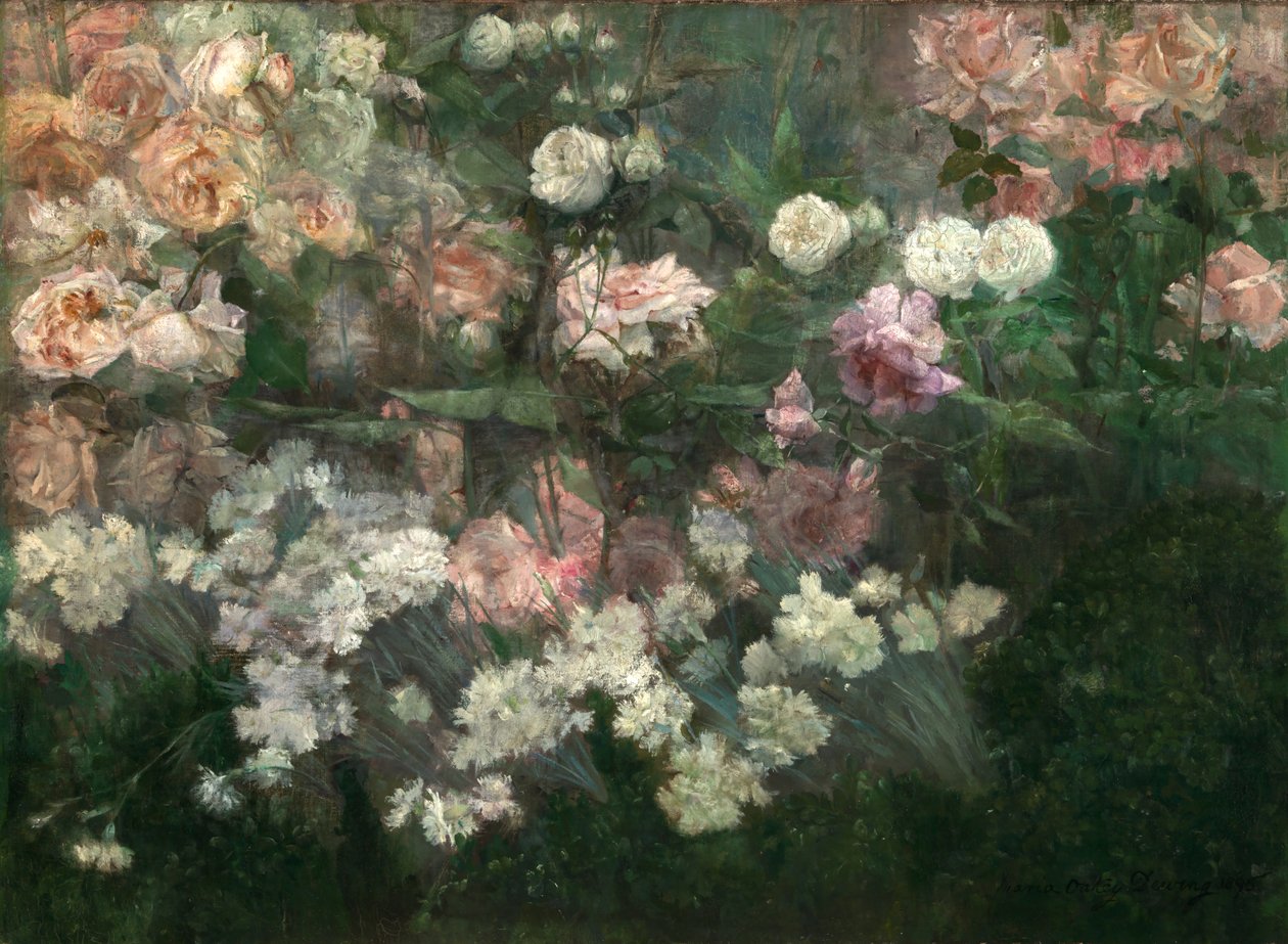 Jardim em Maio de 1895. de Maria Oakey Dewing
