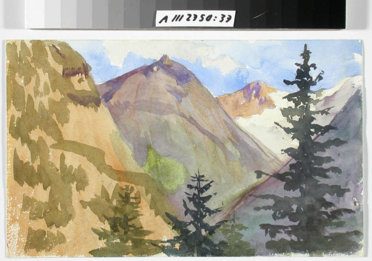 Paisagem alpina de Maria Wiik