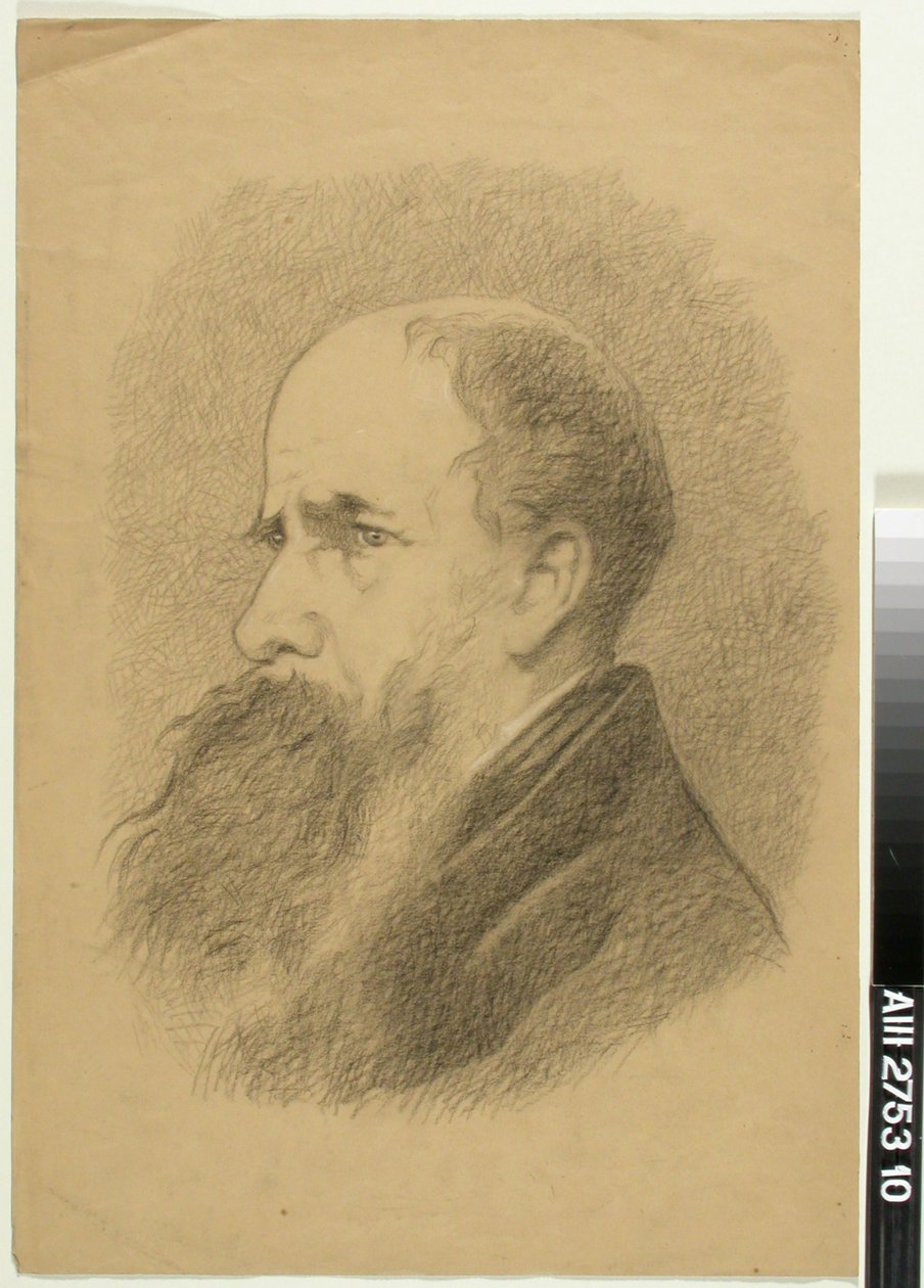 Retrato de um homem de Maria Wiik