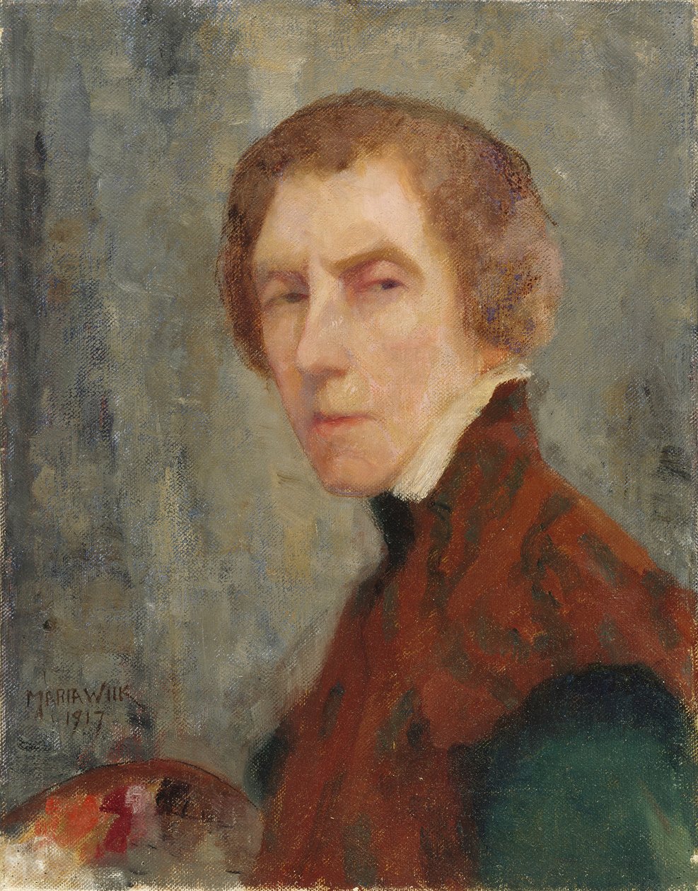 Auto-retrato de Maria Wiik