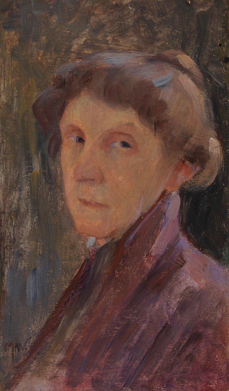 Autorretrato de Maria Wiik