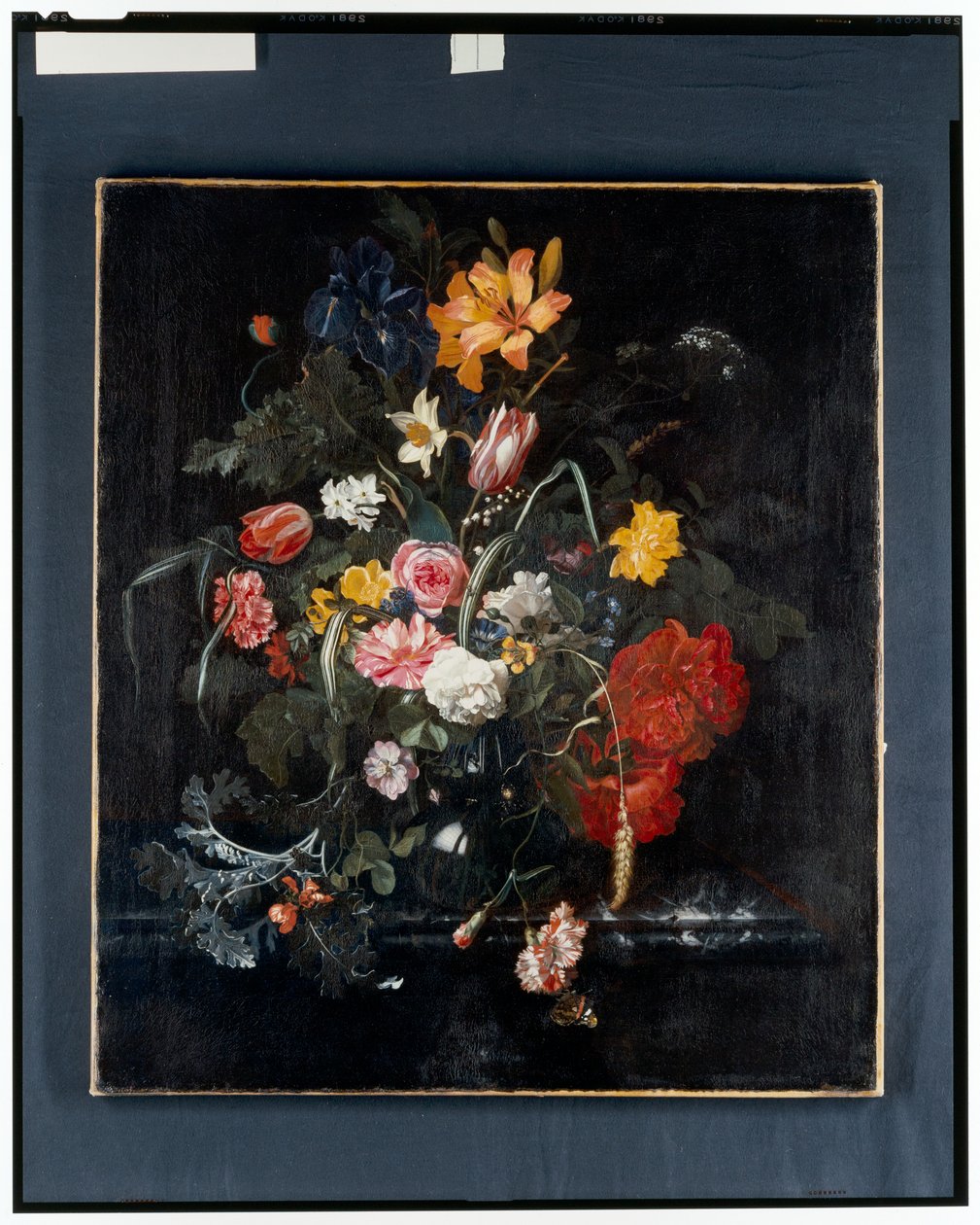 Natureza morta de flores de Maria van Oosterwyck