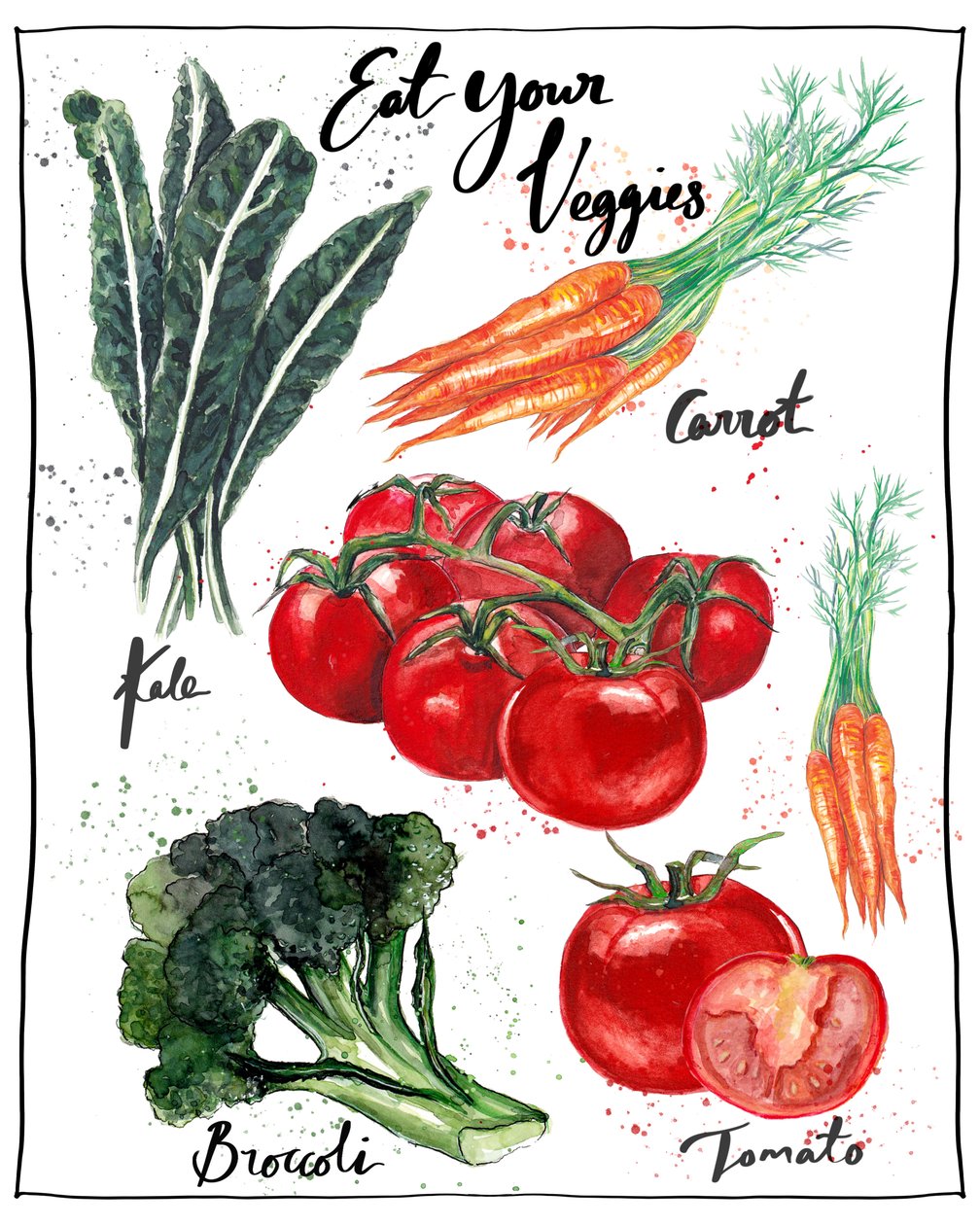 Coma os seus vegetais, 2020 de Marianna Kulukundis