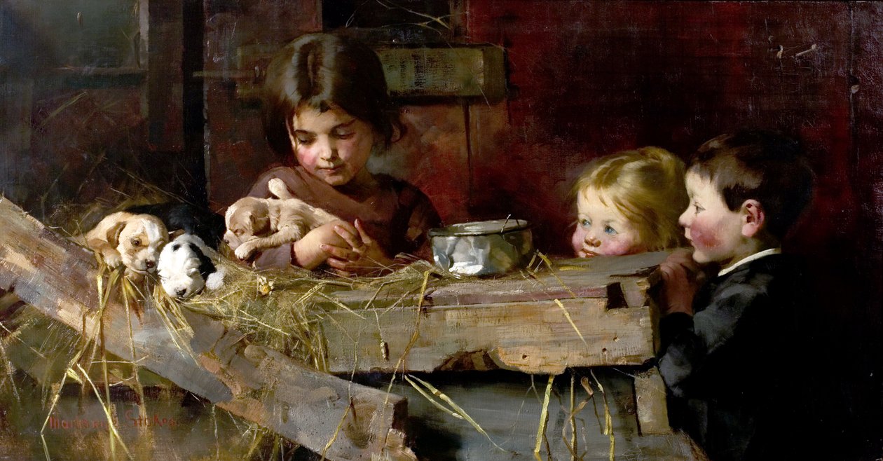 Tesouros da Infância, 1886 de Marianne Stokes