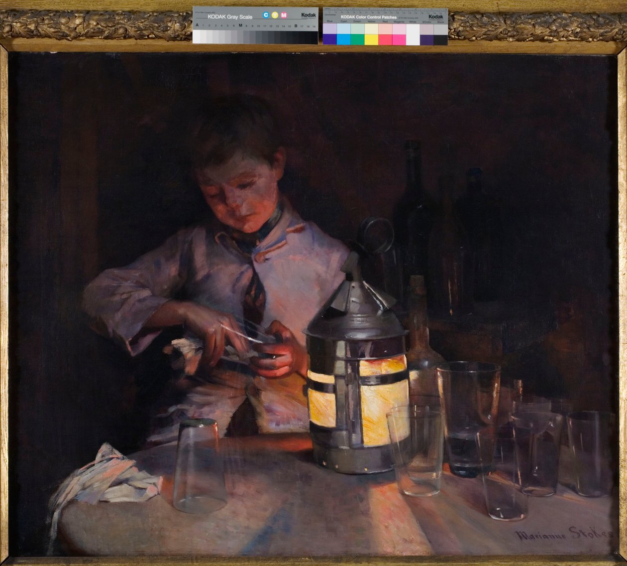 Lantern Light, 1888 de Marianne Stokes