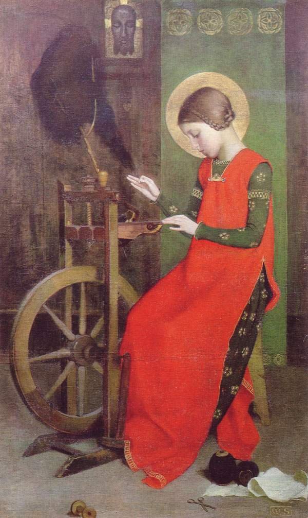 Santa Isabel da Hungria, girando para os pobres de Marianne Stokes