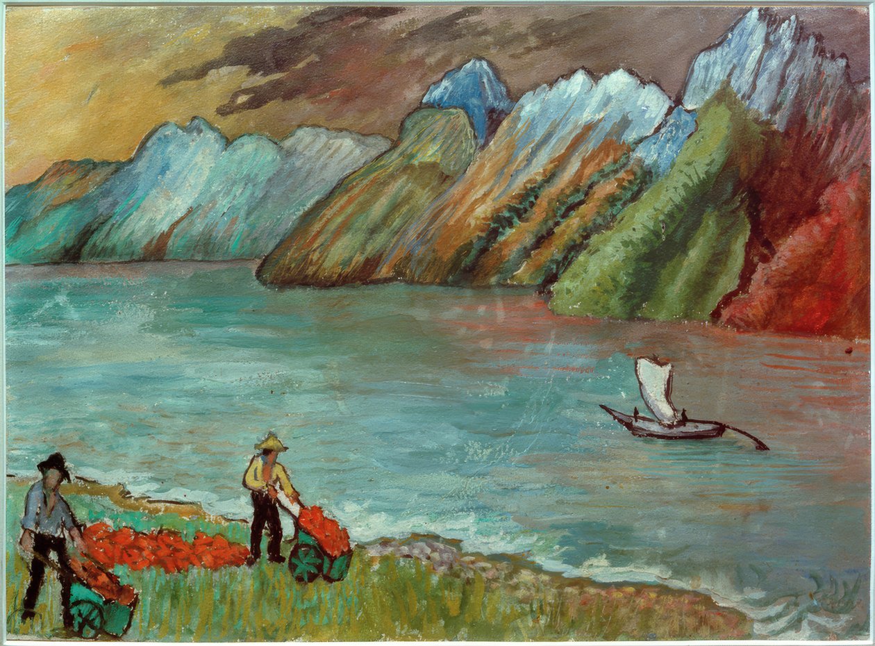 Seelandschaft de Marianne von Werefkin
