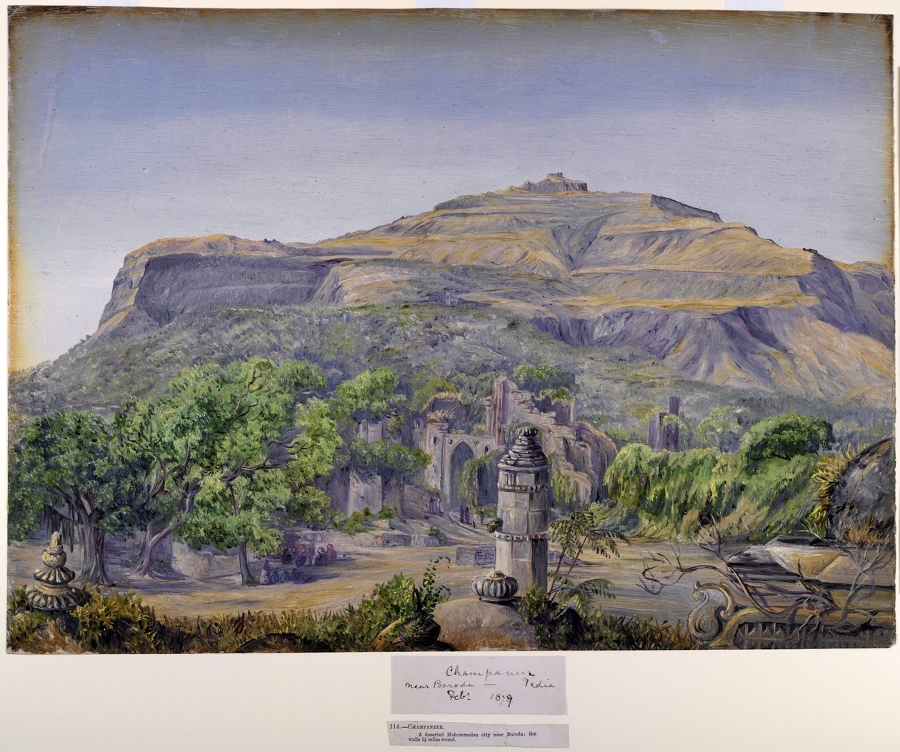 Champaneer, perto de Baroda, Índia de Marianne North