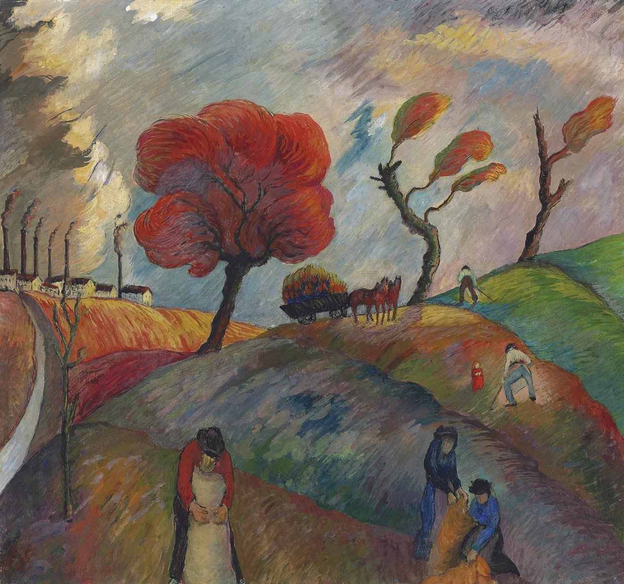 Floresta. de Marianne von Werefkin