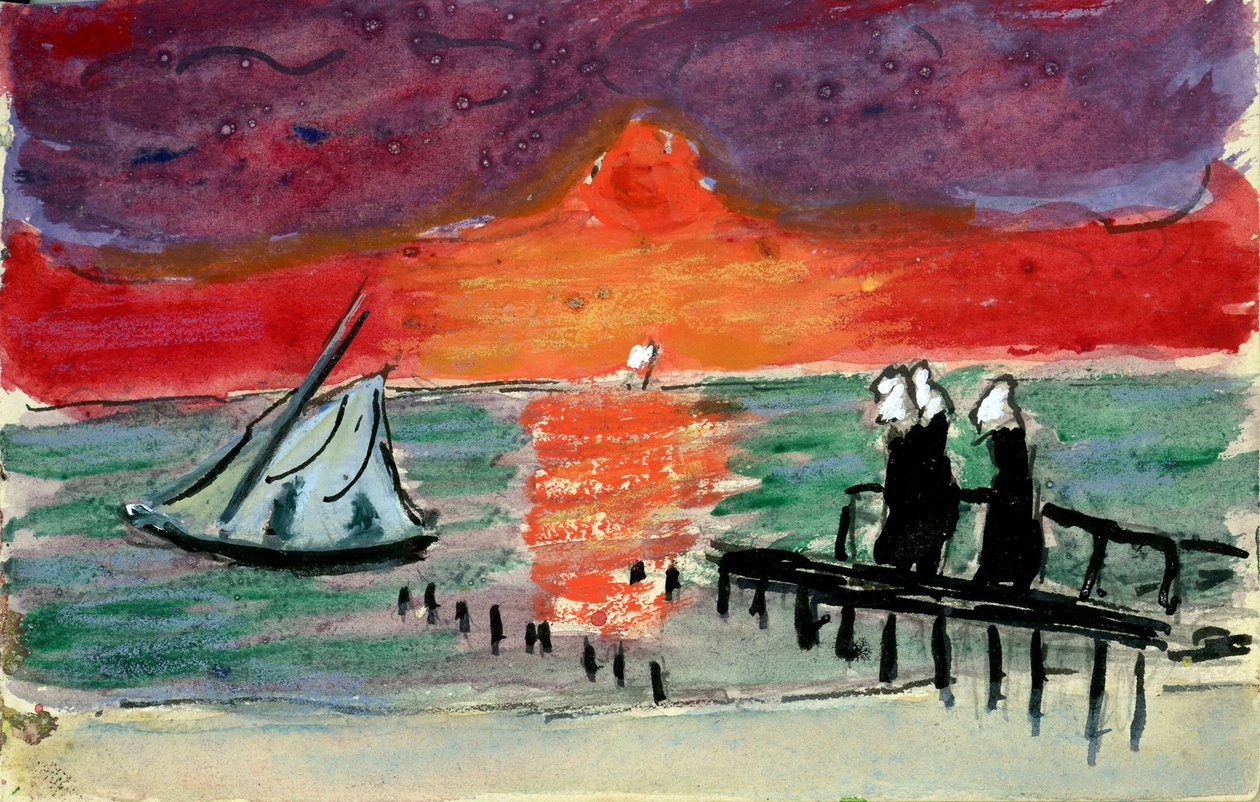 Mar Báltico, década de 10 de Marianne von Werefkin