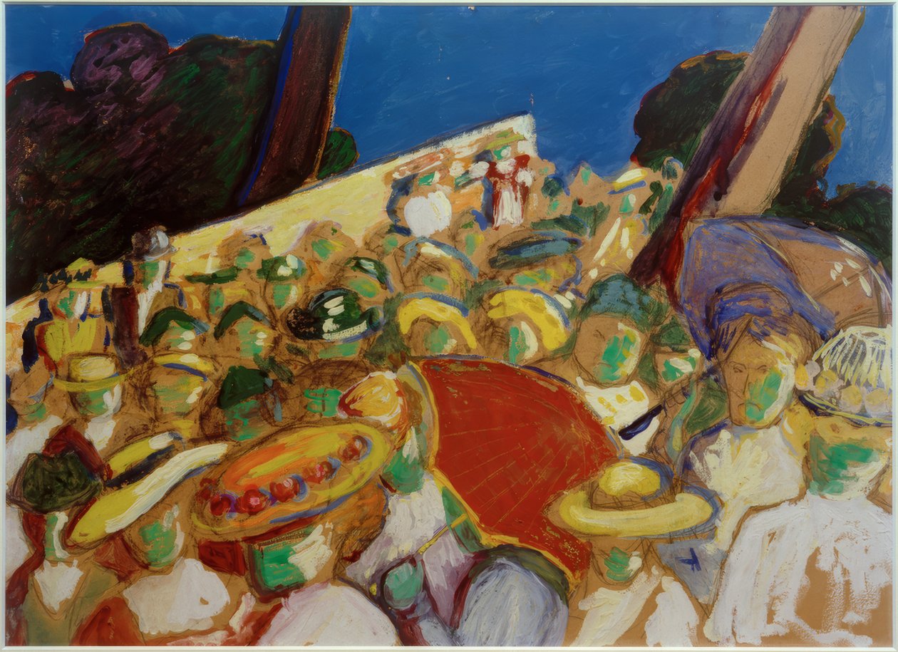 A multidão de Marianne von Werefkin