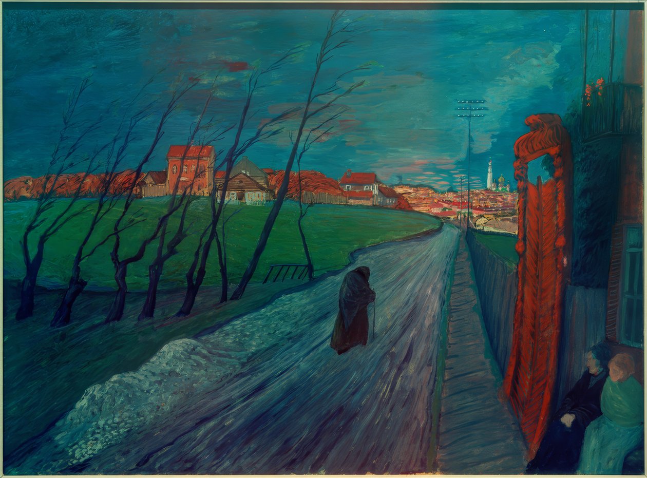 Cidade na Lituânia de Marianne von Werefkin