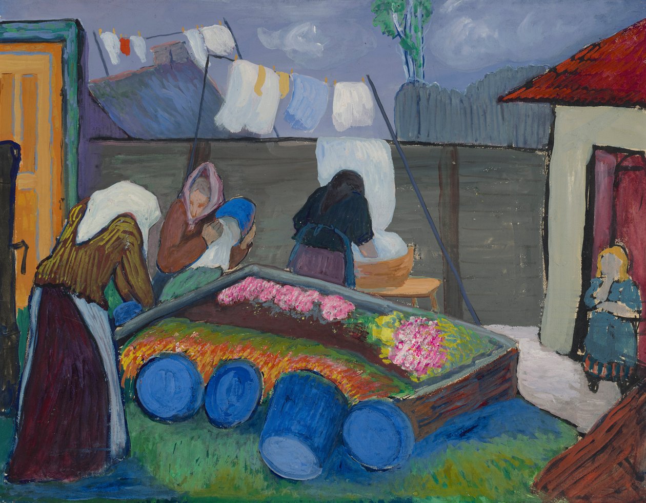 Lavadeiras de Marianne von Werefkin
