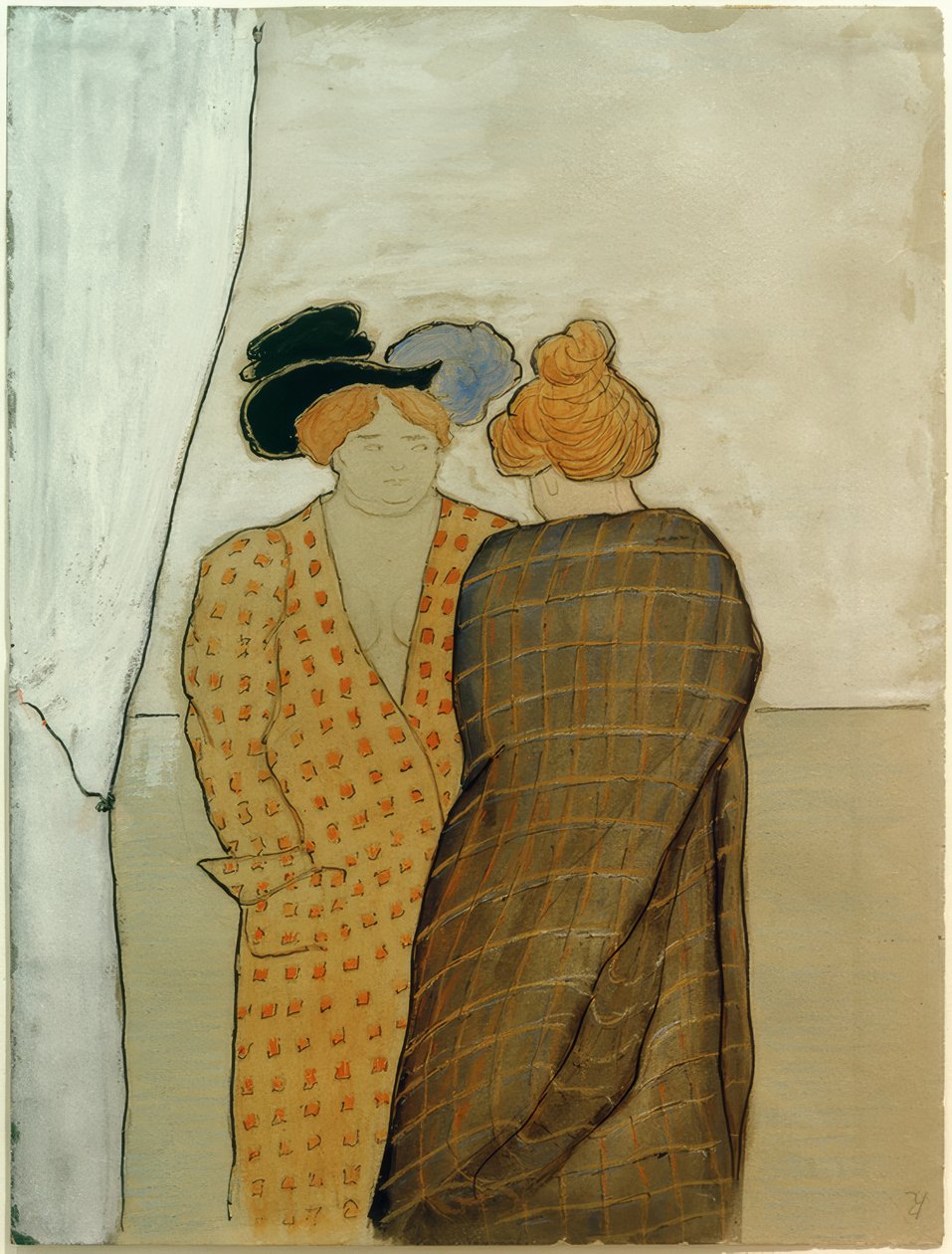 Duas mulheres de Marianne von Werefkin