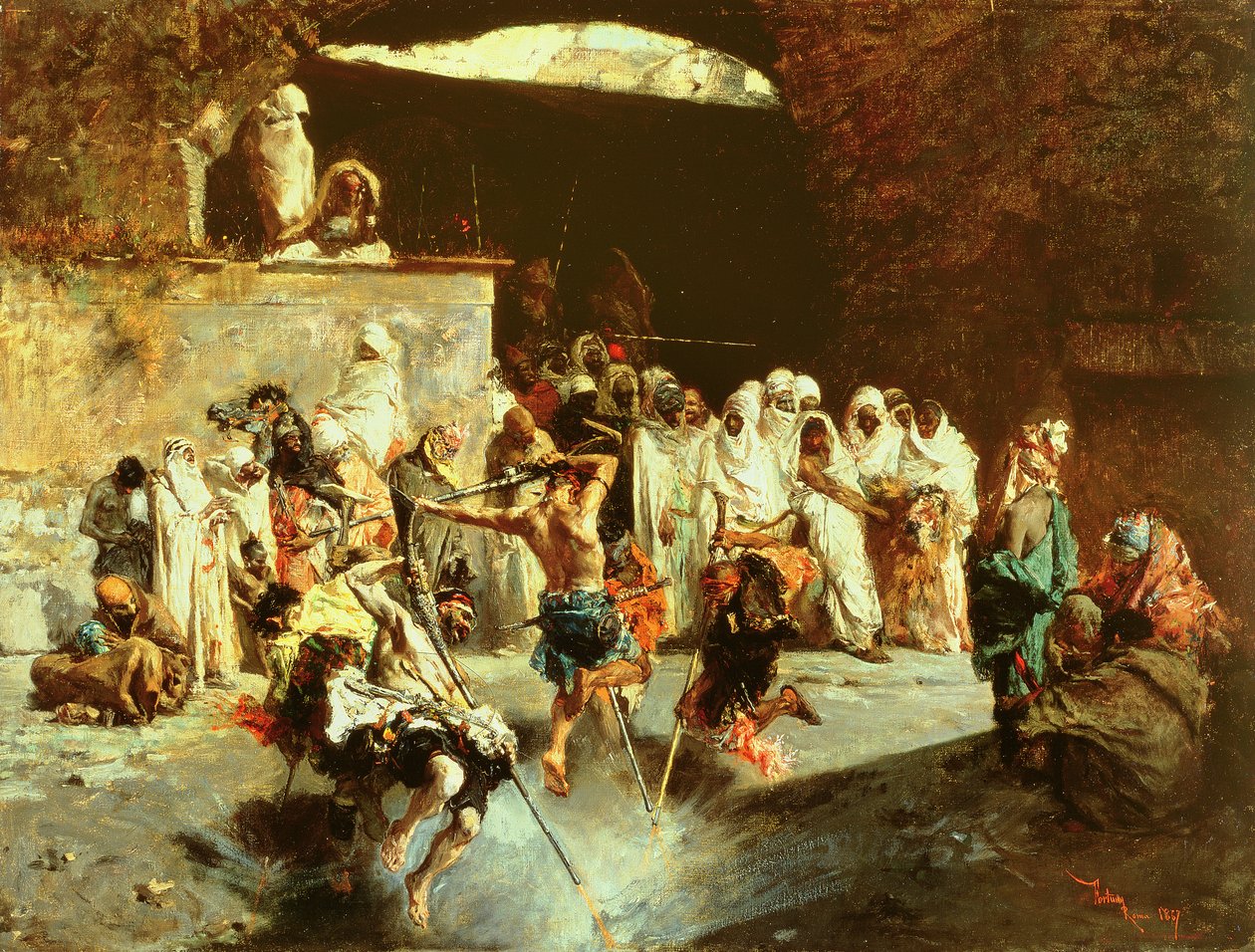 Fantasia árabe, 1866-67 de Mariano José María Bernardo Fortuny y Carbó