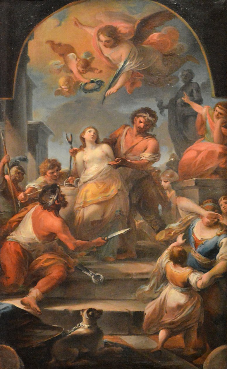 O martírio de Santa Agata de Mariano Rossi