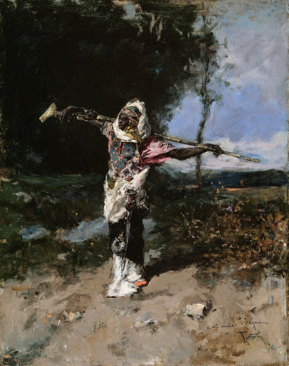 chefe africano de Mariano Fortuny y Marsal